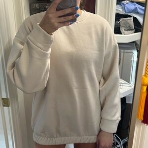 Zara oversized crew neck